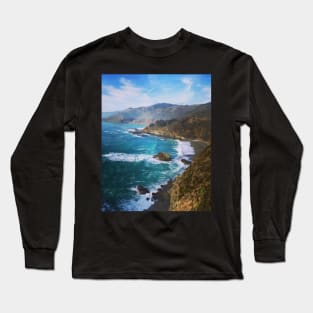 Pacific Coast Highway 1 Long Sleeve T-Shirt